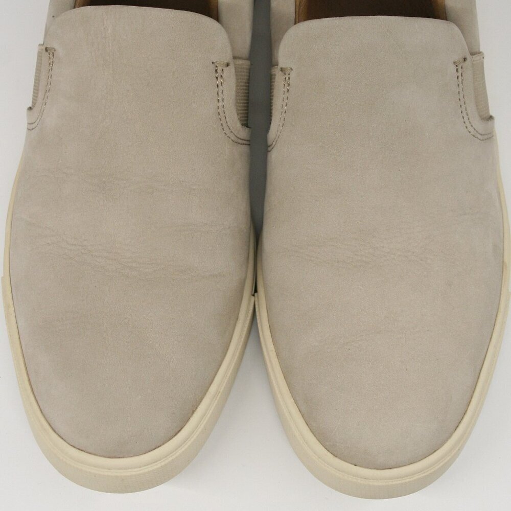 Frye Ivy Suede Leather Slip On Casual Women's Sneakers Shoes Beige Taupe Sz 10 - Picture 4 of 15